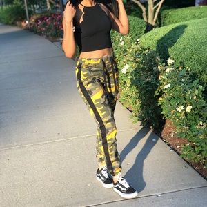 FASHION NOVA CAMOUFLAGE JOGGERS